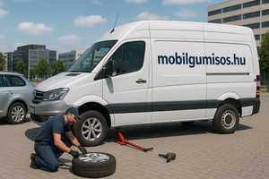 Helyszíni mobil gumiszerelés Budapest