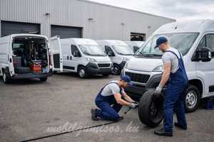 Céges mobil gumiszerviz